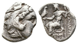 KINGS of MACEDON. Alexander III "the Great" (336-323 BC). AR Drachm Condition: Very Fine

Weight: 3,36 gr. Diameter: 16,1 mm