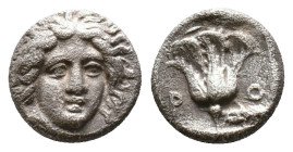 Caria, Rhodes. AR Hemidrachm. Circa 305-275 BC. Condition: Very Fine

Weight: 1,78 gr. Diameter: 11,0 mm