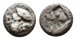 Lesbos. Uncertain mint circa 500-450 BC. Obol AR Condition: Very Fine

Weight: 0,48 gr. Diameter: 7,9 mm