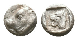 LESBOS. Uncertain mint. (Circa 478-460 BC)
AR Hemiobol

Reference: Condition: Very Fine

Weight: 0,41 gr. Diameter: 6,3 mm