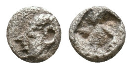 Greek Obol. 4th - 3rd century B.C. AR Reference: Condition: Very Fine

Weight: 0,39 gr. Diameter: 6,0 mm