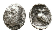 Greek Obol. 4th - 3rd century B.C. AR Reference: Condition: Very Fine

Weight: 0,15 gr. Diameter: 6,1 mm