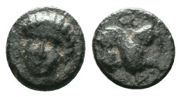 Greek Coins. 4th - 3rd century B.C. AE Reference: Condition: Very Fine

Weight: 1,10 gr. Diameter: 9,5 mm