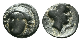 Greek Coins. 4th - 3rd century B.C. AE Reference: Condition: Very Fine

Weight: 0,90 gr. Diameter: 9,8 mm