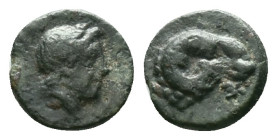 Greek Coins. 4th - 3rd century B.C. AE Reference: Condition: Very Fine

Weight: 0,86 gr. Diameter: 9,6 mm