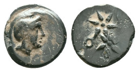 Greek Coins. 4th - 3rd century B.C. AE Reference: Condition: Very Fine

Weight: 1,04 gr. Diameter: 10,8 mm