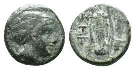 Greek Coins. 4th - 3rd century B.C. AE Reference: Condition: Very Fine

Weight: 1,42 gr. Diameter: 11,7 mm