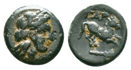Greek Coins. 4th - 3rd century B.C. AE Reference: Condition: Very Fine

Weight: 1,59 gr. Diameter: 11,7 mm