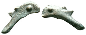 Skythia. Olbia. AE Delfín. 437-410 a.C. (Anokhin-154). Ae. Condition: Very Fine

Weight: 1,33 gr. Diameter: 23,6 mm