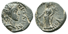 Roman Provincial Coins. 1st - 4th Century AD. Ae Reference : Condition: Very Fine 

Weight: 2,59 gr. Diameter: 15,3 mm