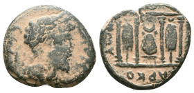 Roman Provincial Coins. 1st - 4th Century AD. Ae "Repatinated" Reference : Condition: Very Fine 

Weight: 8,07 gr. Diameter: 22,5 mm