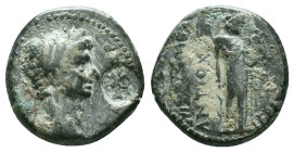 Roman Provincial Coins. 1st - 4th Century AD. Ae Reference : Condition: Very Fine 

Weight: 4,92 gr. Diameter: 18,2 mm