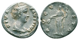 FAUSTINA I, 138-140/1 AD. AR, Denarius. Rome. Reference : Condition: Very Fine

Weight: 3,11 gr. Diameter: 17,4 mm