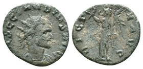 Claudius II Gothicus. A.D. 268-270. Æ antoninianus Reference : Condition: Very Fine 

Weight: 2,18 gr. Diameter: 19,5 mm