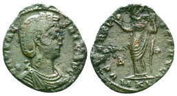 Galeria Valeria, daughter of Diocletian and second wife of Galerius, (c.A.D. 305-311), AE follis, Antioch mint, issued A.D. 308, Reference : Condition...