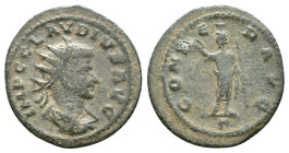 Claudius Gothicus AD 268-270. Antoninianus Æ Reference : Condition: Very Fine 

Weight: 2,51 gr. Diameter: 20,6 mm