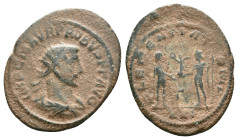 Probus. A.D. 276-282. Æ antoninianus Reference : Condition: Very Fine 

Weight: 3,69 gr. Diameter: 24,9 mm