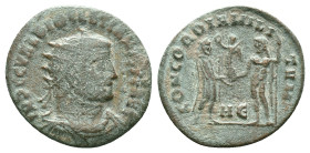 Diocletian (284-305). AE, Antoninianus. Reference : Condition: Very Fine 

Weight: 2,36 gr. Diameter: 20,2 mm