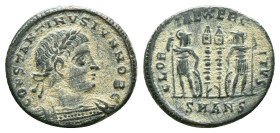 Constantin I the Great AD 306-337. Follis AE. Reference : Condition: Very Fine 

Weight: 2,57 gr. Diameter: 17,5 mm