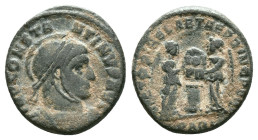 Constantin I the Great AD 306-337. Follis AE. Reference : Condition: Very Fine 

Weight: 2,77 gr. Diameter: 17,5 mm
