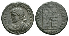 Crispus, as Caesar AD 316-326. Antioch Follis Æ Reference : Condition: Very Fine 

Weight: 2,95 gr. Diameter: 18,7 mm