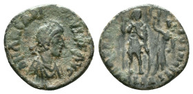 Arcadius. A.D. 383-408. AE Reference : Condition: Very Fine 

Weight: 2,29 gr. Diameter: 16,3 mm