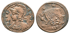 Commemorative Series. AD 330-354. Æ Follis Reference : Condition: Very Fine 

Weight: 2,64 gr. Diameter: 16,9 mm