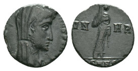 Constantine I, Divus; Died 337 AD, Alexandria, 347-8 AD, Reduced Follis Reference : Condition: Very Fine 

Weight: 1,35 gr. Diameter: 12,8 mm