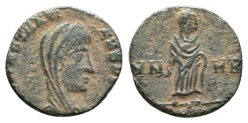 Constantine I, Divus; Died 337 AD, Alexandria, 347-8 AD, Reduced Follis Reference : Condition: Very Fine 

Weight: 1,66 gr. Diameter: 14,4 mm