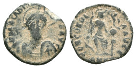 Roman Imperial Coins AE "Repatinated" Reference : Condition: Very Fine 

Weight: 2,26 gr. Diameter: 16,7 mm
