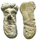 Byzantine Lead Seals. Circa 7th – 12th Century. Reference : Condition: Very Fine 

Weight: 13,8 gr. Diameter: 32,7 mm