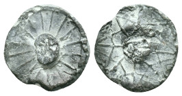 Byzantine Lead Seals. Circa 7th – 12th Century. Reference : Condition: Very Fine 

Weight: 1,98 gr. Diameter: 16,0 mm