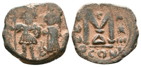 Byzantine Coins
"Repatinated"

Reference : Condition: Very Fine

Weight: 3,82 gr. Diameter: 19,8 mm