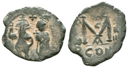 Byzantine Coins
"Repatinated"

Reference : Condition: Very Fine

Weight: 5,54 gr. Diameter: 23,6 mm