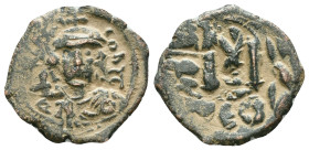 Byzantine Coins Ae
"Repatinated"

Reference : Condition: Very Fine

Weight: 4,10 gr. Diameter: 21,7 mm