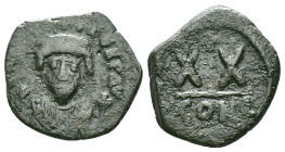 Phocas, AD.602-610. AE Half Follis - 20 Nummi Reference : Condition: Very Fine 

Weight: 5,05 gr. Diameter: 21,7 mm