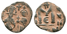 Byzantine Coins
"Repatinated"

Reference : Condition: Very Fine

Weight: 1,85 gr. Diameter: 18,0 mm