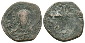 Byzantine Coins Ae Reference : Condition: Very Fine 

Weight: 4,79 gr. Diameter: 22,3 mm