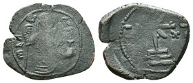 Arab-Byzantine, Umayyad Caliphate. Reference : Condition: Very Fine 

Weight: 2,42 gr. Diameter: 19,7 mm
