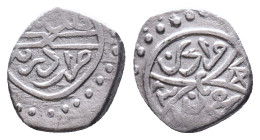 Islamic coins AR, 10th–13th century CE Reference: Condition: Very Fine

Weight: 1,10 gr. Diameter: 11,5 mm