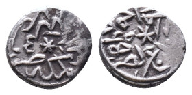 Islamic coins AR, 10th–13th century CE Reference: Condition: Very Fine

Weight: 0,82 gr. Diameter: 10,0 mm