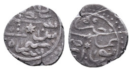 Islamic coins AR, 10th–13th century CE Reference: Condition: Very Fine

Weight: 0,69 gr. Diameter: 11,4 mm