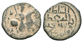 Islamic Seljuks, Rum. Ae
"Repatinated"

Reference: Condition: Very Fine

Weight: 2,59 gr. Diameter: 17,7 mm