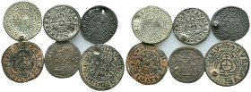 Lot of 6 Medieval Coins Reference: Condition: Very Fine

Weight: gr. Diameter: mm