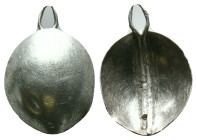 silver pendant, dating to the 13th century A.D. Reference: Condition: Very Fine

Weight: 0,92 gr. Diameter: 21,5 mm