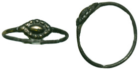 Silver Ring AR , Circa 10th-12th Century AD Reference : Condition: Very Fine

Weight: 1,95 gr. Diameter: 25,3 mm