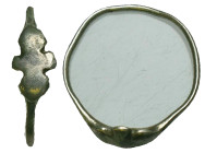 Silver Ring AR , Circa 10th-12th Century AD Reference : Condition: Very Fine

Weight: 1,06 gr. Diameter: 20,4 mm