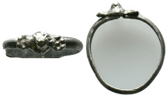 Silver Ring AR , Circa 10th-12th Century AD Reference : Condition: Very Fine

Weight: 2,46 gr. Diameter: 25,3 mm