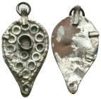 Silver Stamped Decorative Pendant Reference: Condition: Very Fine

Weight: 3,82 gr. Diameter: 34,9 mm