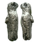 ANCIENT ROMAN SILVER EAGLE FIGURINE.(1st-2nd century).Ar. Reference: Condition: Very Fine

Weight: 0,89 gr. Diameter: 11,4 mm